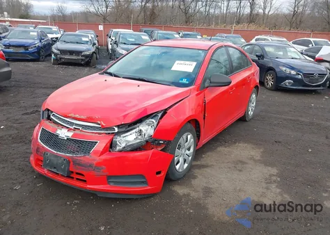2014 Chevrolet Cruze Ls Auto from USA, damaged, VIN 1G1PA5SG5E7356552